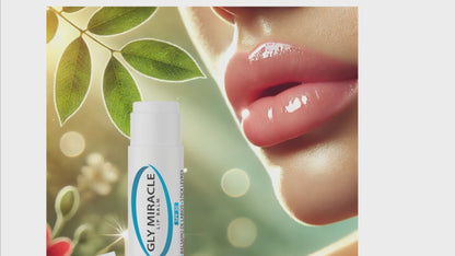 GLY MIRACLE Moisturizing Unflavored Lip Balm Bundle of Three (3) SPF 30 Natural Elixir of Aloe Vera, Bees Wax, Coconut Oil, Lanolin, Shea Butter to help repair, protect, nourish and soften lips