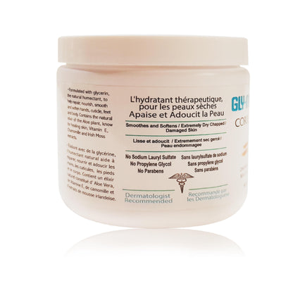 Gly Miracle Clean Corium H2O Deep Moisture Lotion 16 oz Jar Long-Lasting Hydration for Dry, Cracked Skin Non-Greasy, Fragrance-Free with Pure Glycerin Safe for Sensitive Skin No Parabens/Sulfates