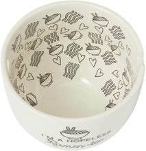 Enesco Our Name is Mud Hopeless Ramen-Tic Soup Bowl and Chopsticks Set, 5 Inches, White