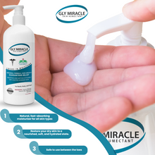 GLY MIRACLE Body Lotion for Extremely Dry Skin – 12 oz Pump Bottle | Fast-Absorbing, Non-Greasy Moisture for Hands, Body & Feet | Glycerin-Rich, Fresh Scent