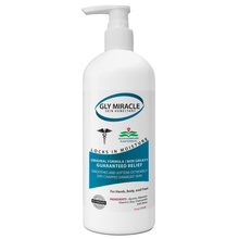 GLY MIRACLE Body Lotion for Extremely Dry Skin – 12 oz Pump Bottle | Fast-Absorbing, Non-Greasy Moisture for Hands, Body & Feet | Glycerin-Rich, Fresh Scent